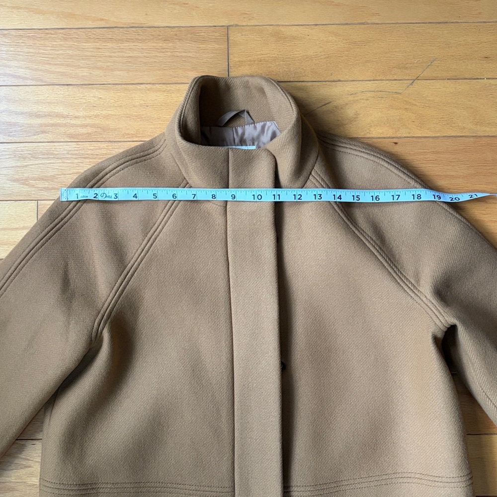 Madewell Wool Cashmere… Blend Camel coat size - Picture 7 of 15